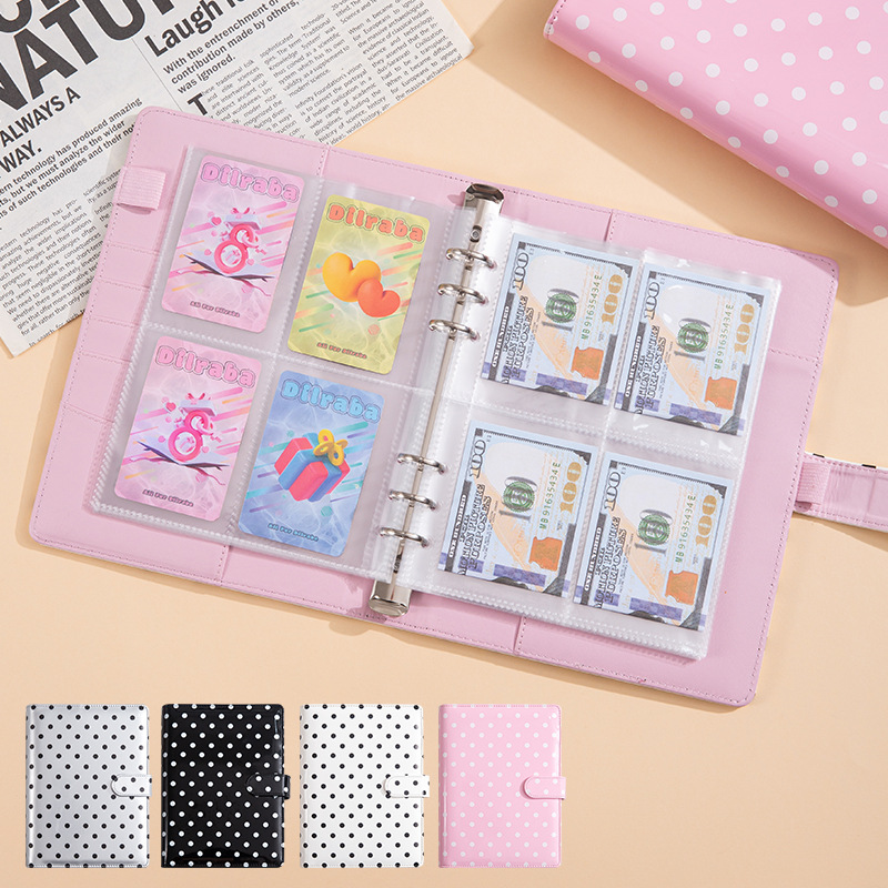 Notebook Dotted A5 - Notatnik budżetowy A5 z kropkowanymi kartkami,