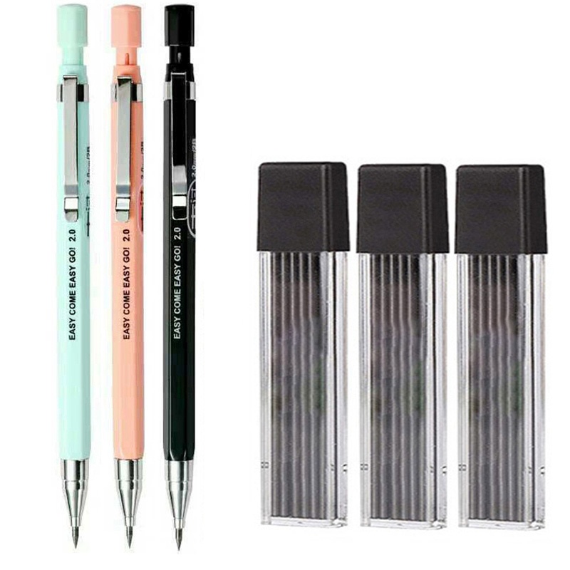 Mechanical Pencil Lead - Zestaw ołówków automatycznych 2,0 mm z