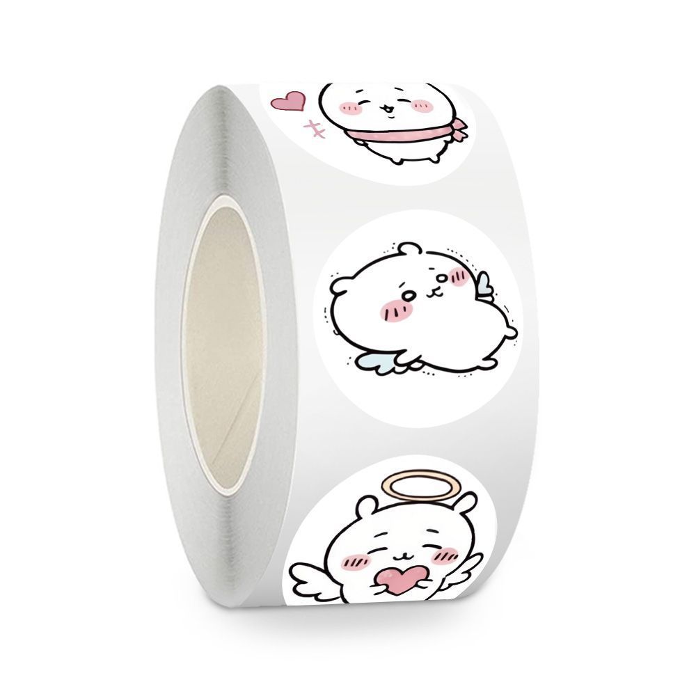 Rolka naklejek Jiyi, 500 sztuk – Sticker Label Roll recenzja i cena