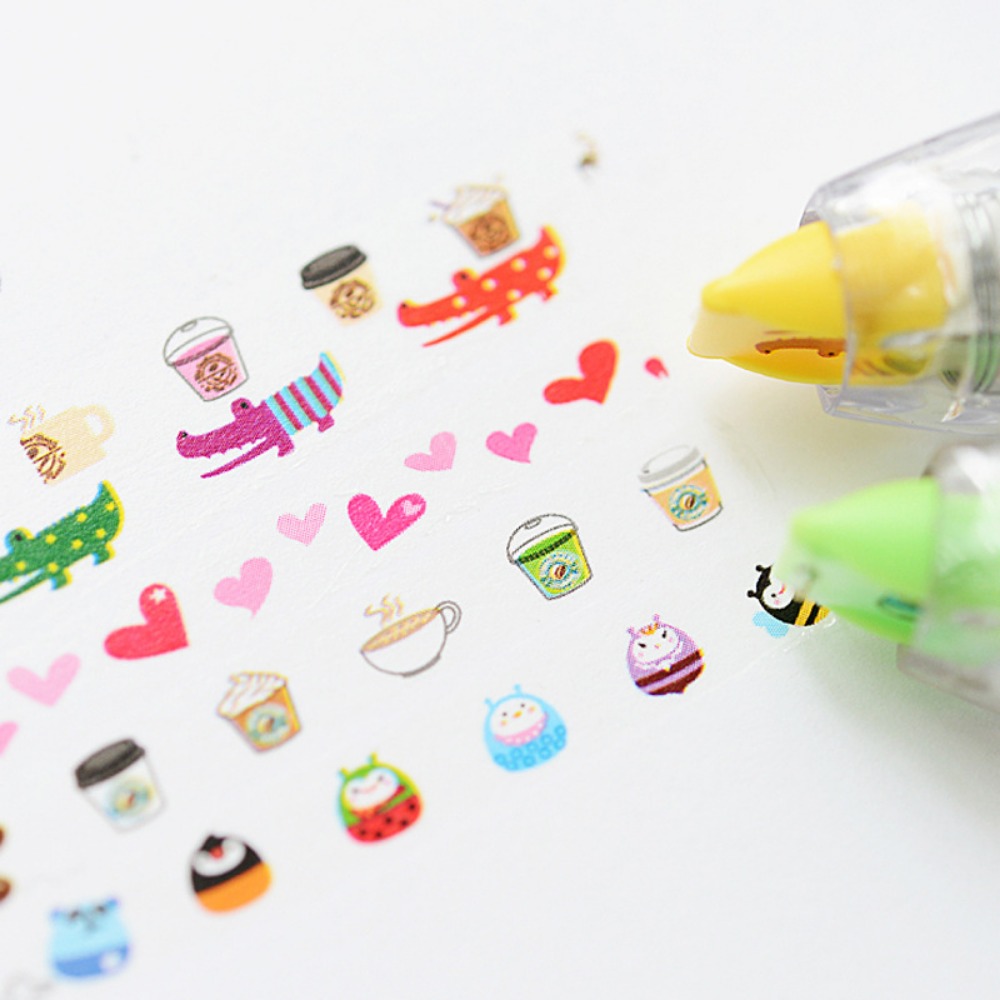 Śliczne Kawaii dekoracyjna taś – Correction Tape Roller recenzja i cena