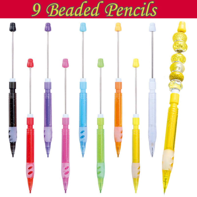 9 sztuk DIY ołówek z koralikam – Mechanical Pencil Lead recenzja i cena