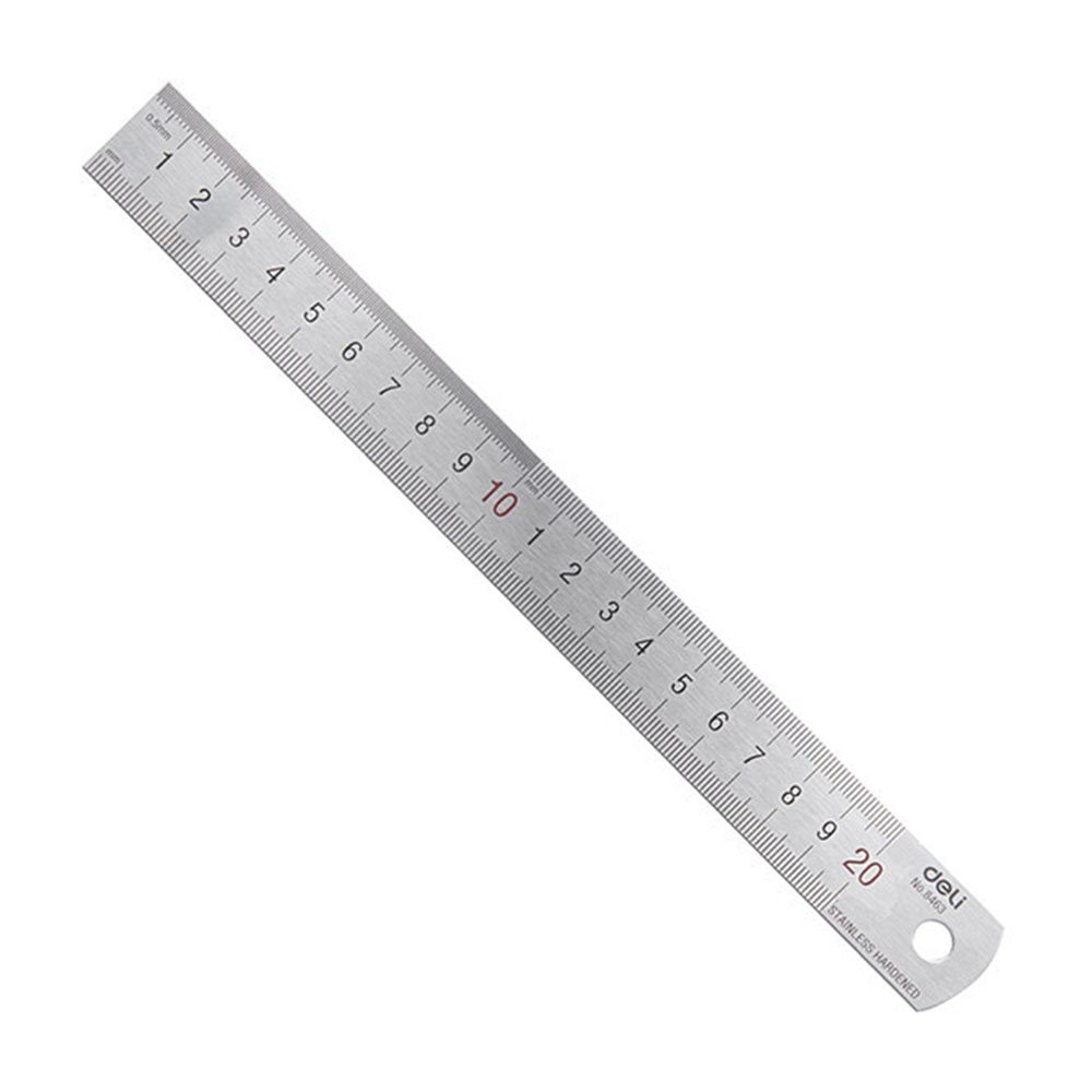 Deli 20cm metalowa linijka pro – Stationery Office And School Supply Stores recenzja i cena