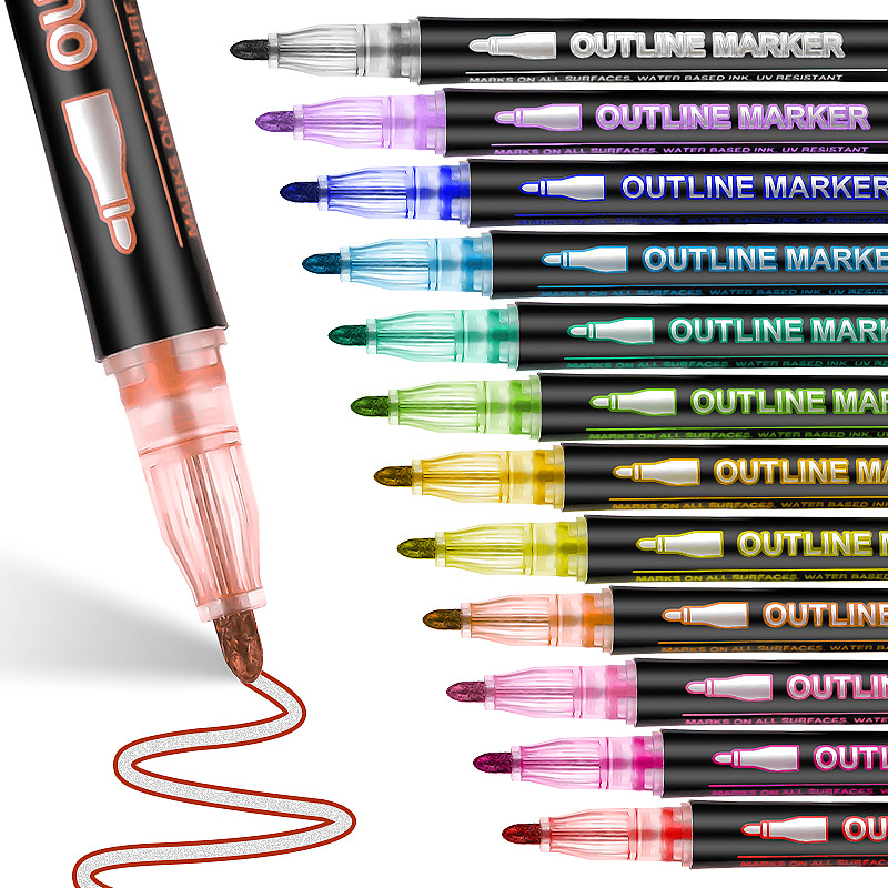8-60 Kolorowe Pisaki do Rysowa – Highlighter Set Pastel recenzja i cena