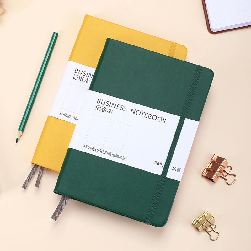 Notatnik A5 z twardą okładką - – Notebook Dotted A5 recenzja i cena