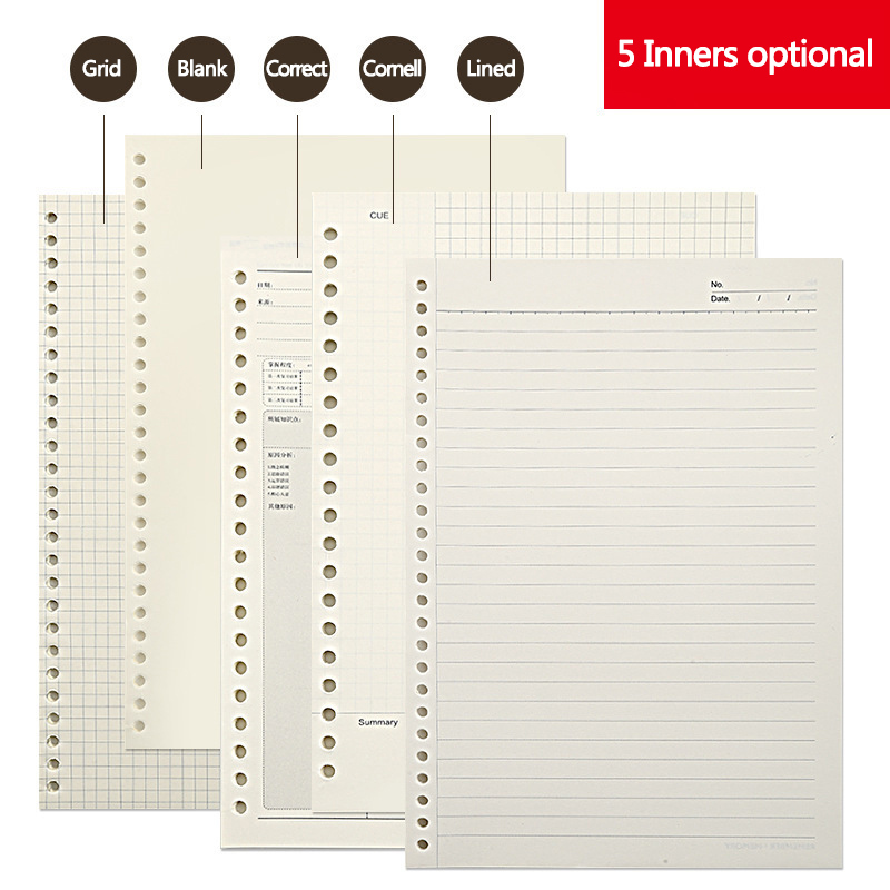 A5 B5 Siatka liniowa 20 otworó – Notebook Dotted A5 recenzja i cena