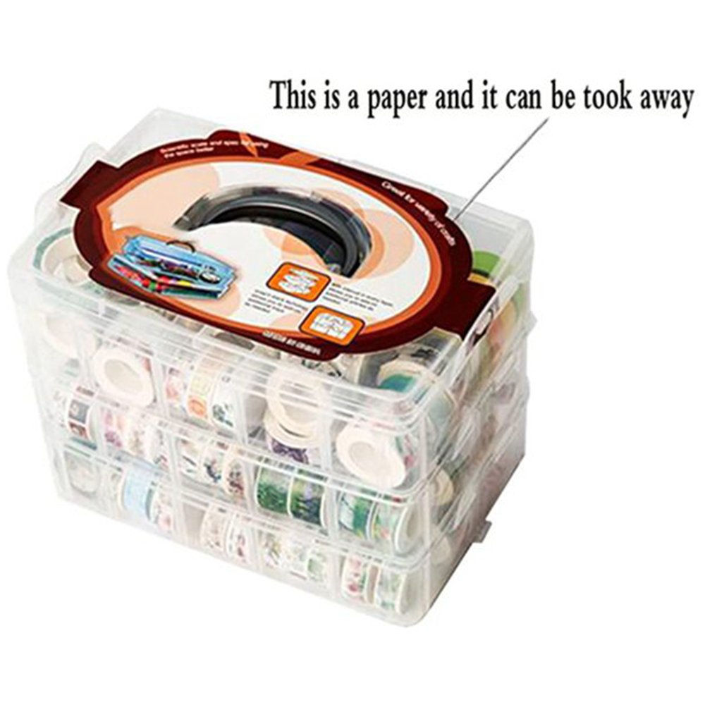 Przezroczyste pudełko na taśmy – Washi Tape Set recenzja i cena