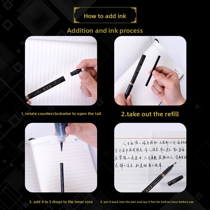 4 SZT./ZESTAW Markery do kalig – Stationery Office recenzja i cena