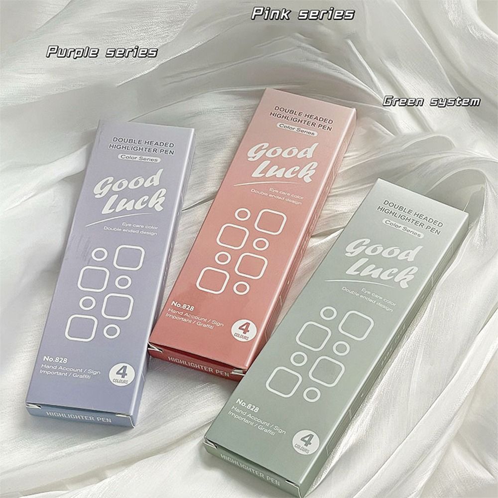 4-kolorowy dwustronny pisak fl – Highlighter Set Pastel recenzja i cena