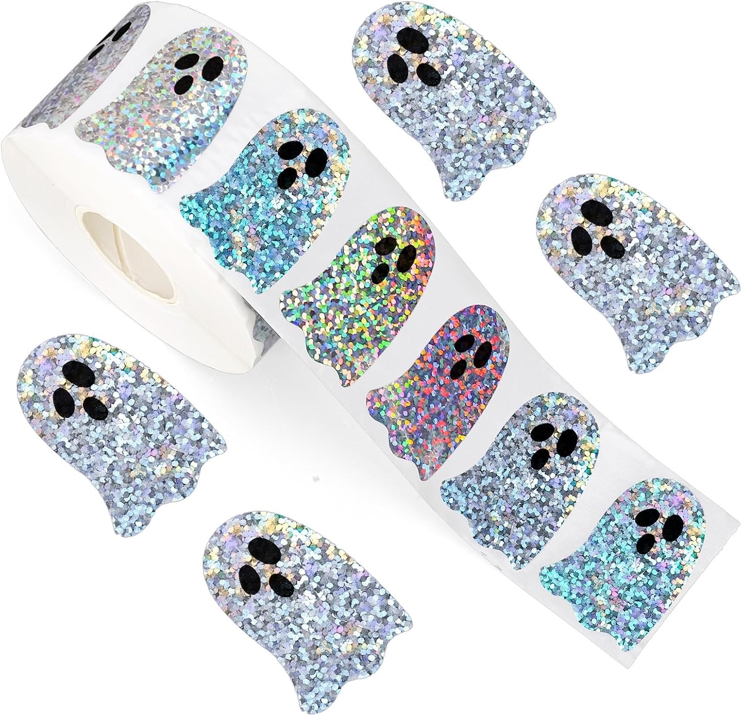 Naklejki Halloween w kształcie – Sticker Label Roll recenzja i cena