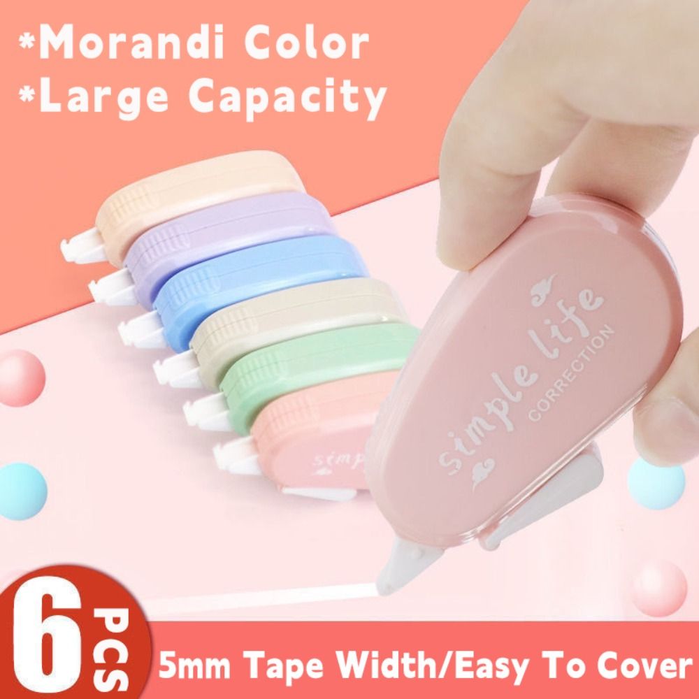 6 sztuk/zestaw Cicha Taśma Kor – Correction Tape Roller recenzja i cena